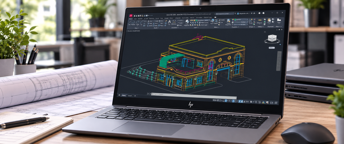 Welke laptop heb je nodig voor AutoCAD en CAD-software?