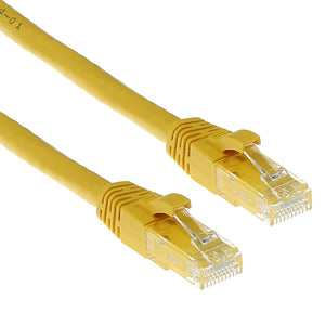 1,5m Cat6 UTP Geel