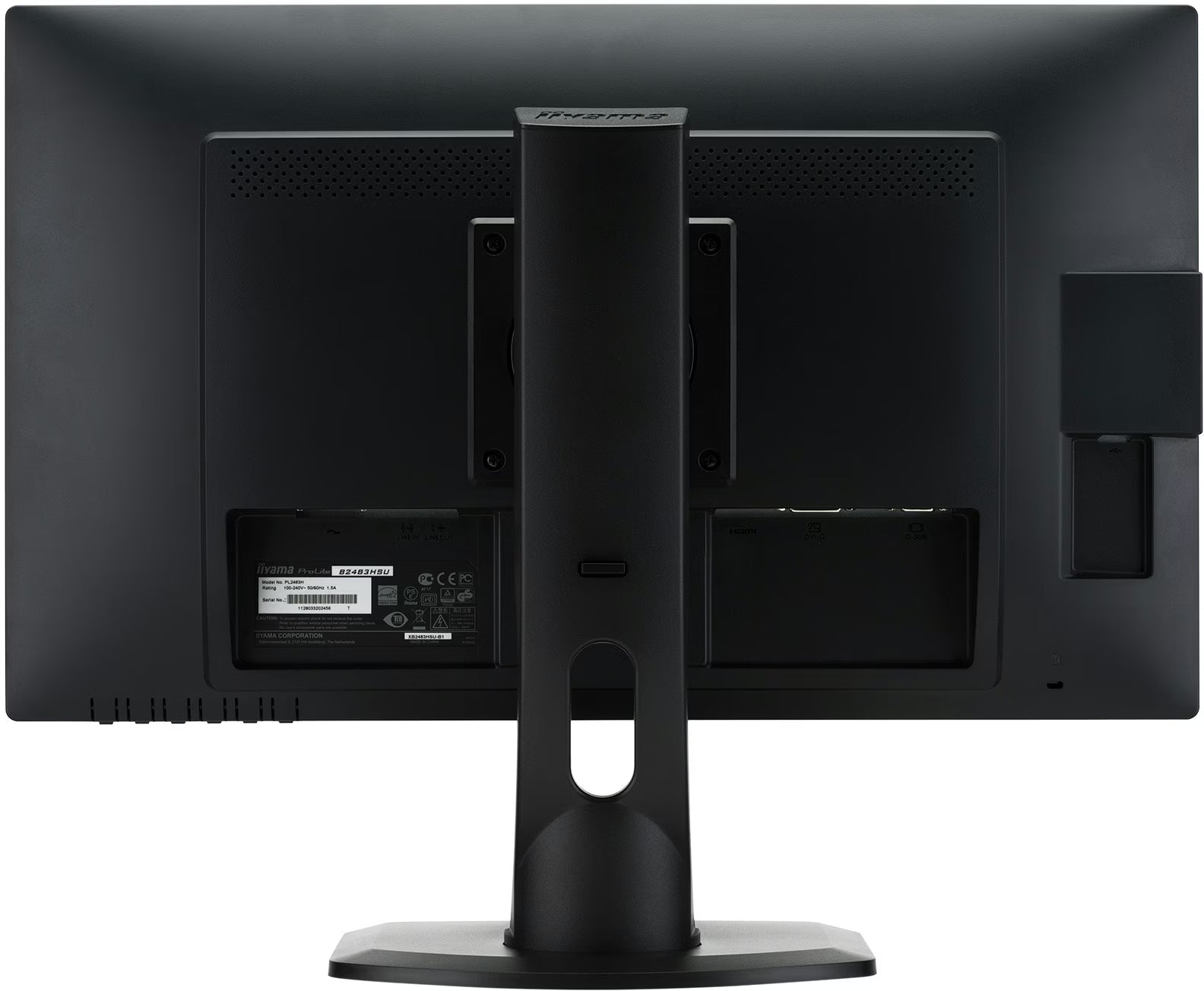 Iiyama ProLite B2483HSU-B1DP - Refurbished monitoren -  1920x1080 (Full HD) 