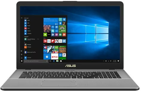 Vivobook Pro N705FN-GC015T 17,3" | 8GB | 128GB SSD + 1TB HDD | Intel Core i5-8265U |  GeForce MX150 - Refurbished ASUS laptops - Intel Core i5 - 128GB SSD + 1TB HDD - 1920x1080 (Full HD) - Windows 11 Home