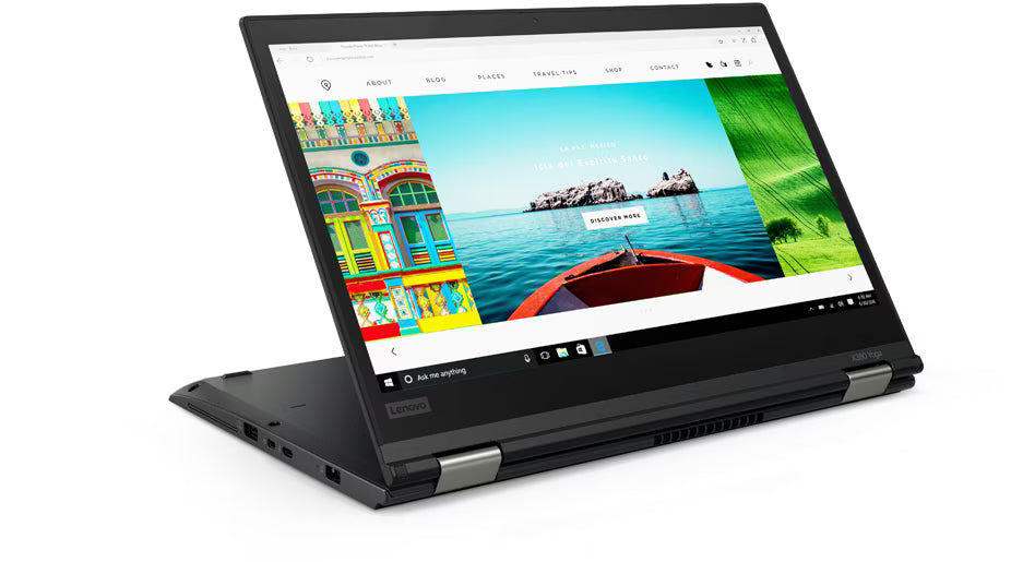 ThinkPad X380 Yoga (Touch) 13.3" | 8GB | 256GB SSD | i5-8250U - Refurbished laptop - Intel Core i5 - 256GB SSD - 1920x1080 (Full HD) - Windows 11 Home
