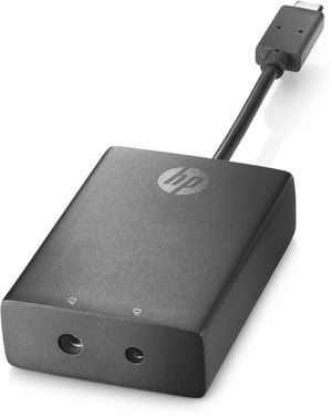 USB-C to 3 & 4.5 mm Adapter Zwart