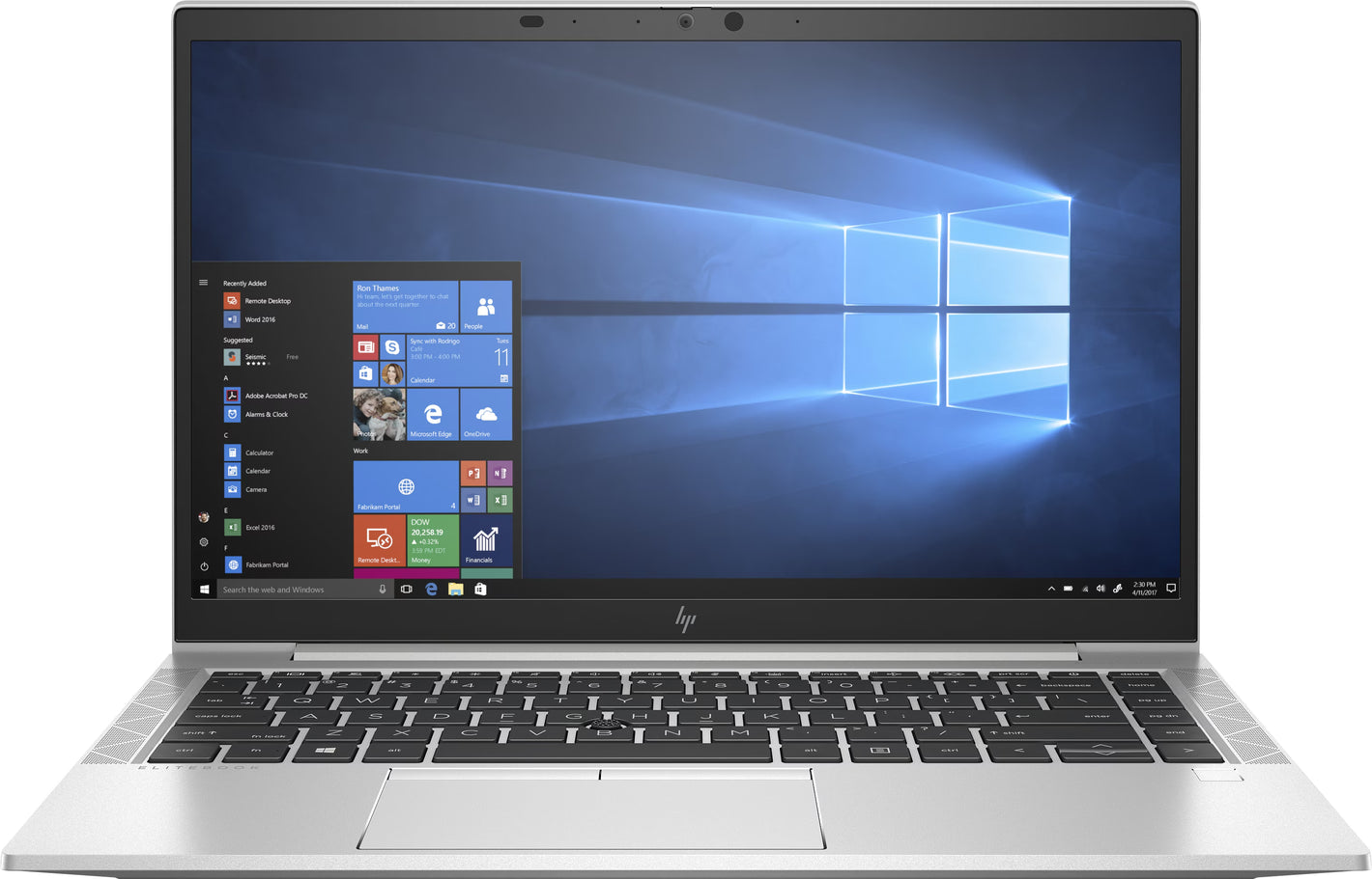 EliteBook 845 G7 (Duits Toetsenbord) 14" | 16GB | 256GB SSD | AMD Ryzen 7 Pro 4750U
