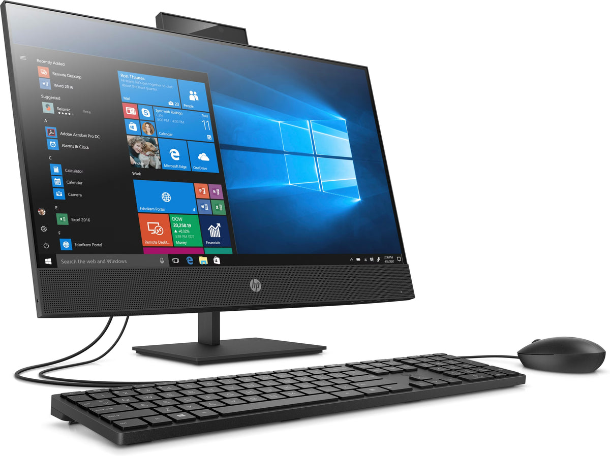 ProOne 400 G6  19,5" | 8GB | 256GB SSD | i5-10500T - Refurbished All-In-One PC's - Intel Core i5 - 256GB SSD - 1920x1080 (Full HD) - Windows 11 Pro