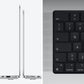 MacBook Pro 2021 Zliver (Belgisch toetsenbord) 16" | 32GB | 1TB | M1 Max 10-core | M1 Max 32-core