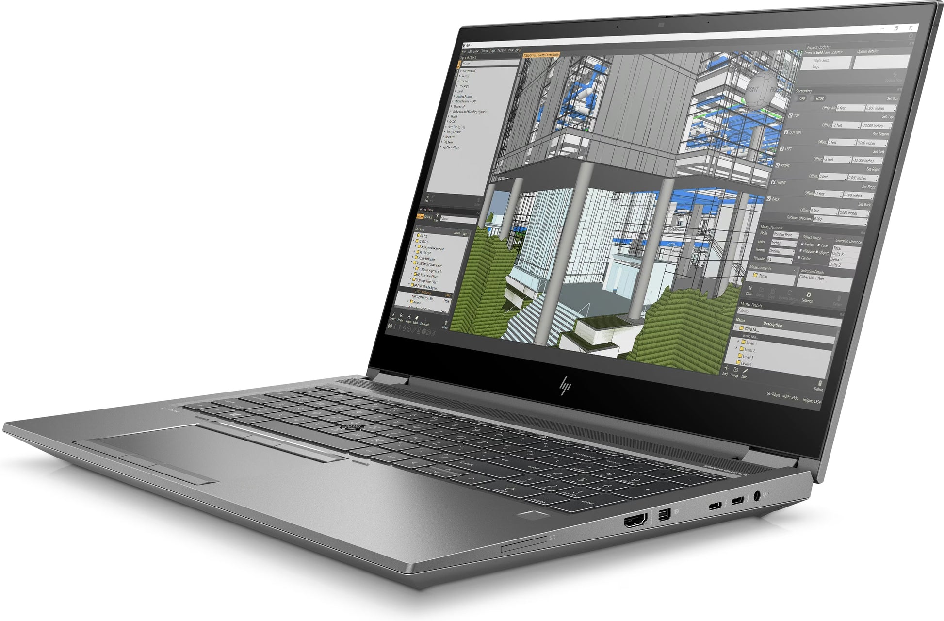 ZBook Fury 15 G8 15,6" | 64GB | 1TB SSD| i9-11950H | Quadro RTX A5000 Mobile - Refurbished 15 inch laptops - Intel Core i9 - 1TB SSD - 1920x1080 (Full HD) - Windows 11 Pro