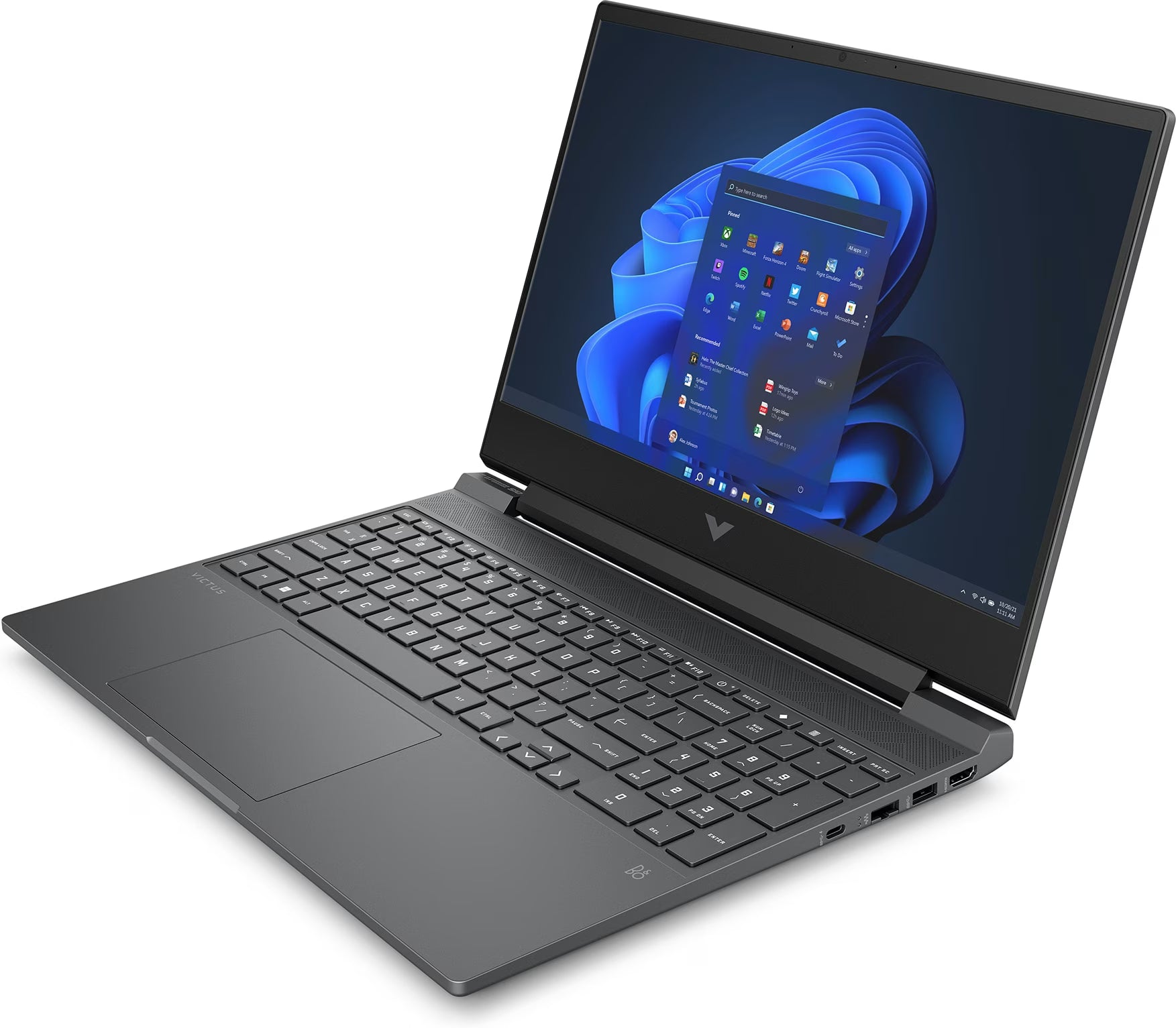 Victus 15-fb0240nd 15,6" | 16GB | 512GB SSD | AMD Ryzen 5 8645HS | GeForce RTX 4060 - Refurbished 15 inch laptops - AMD Ryzen 5 - 512GB SSD - 1920x1080 (Full HD) - Windows 11 Home