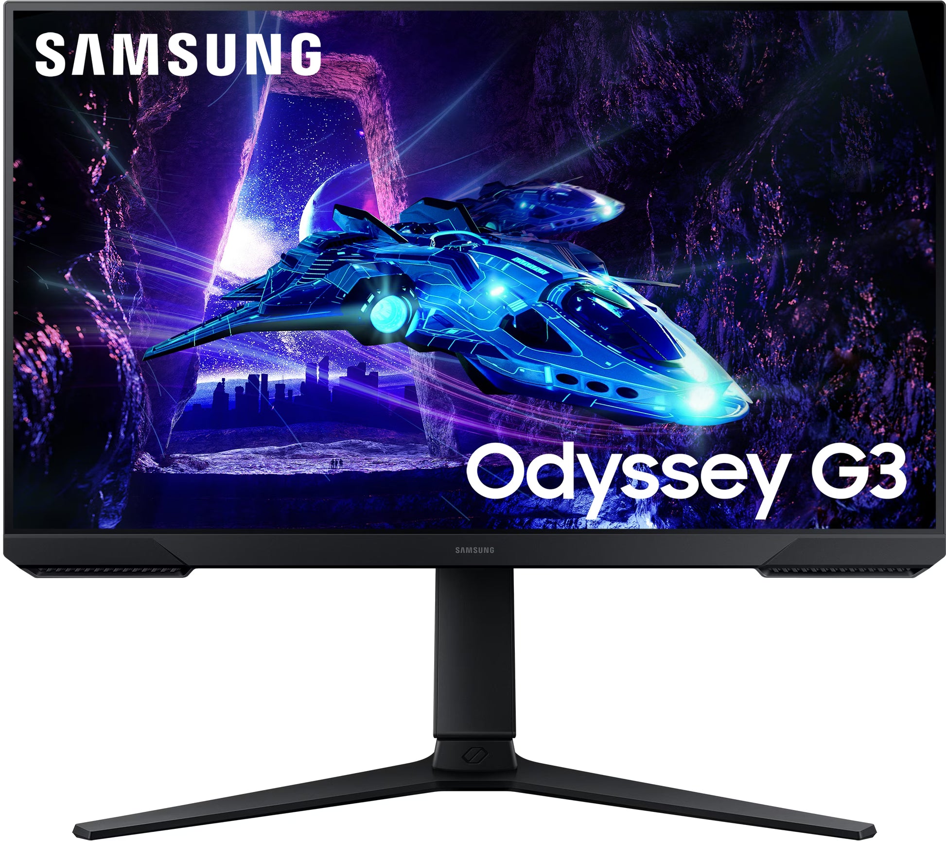 Odyssey G3 G30D 24" Monitor Zwart - Refurbished monitoren -  1920x1080 (Full HD) 