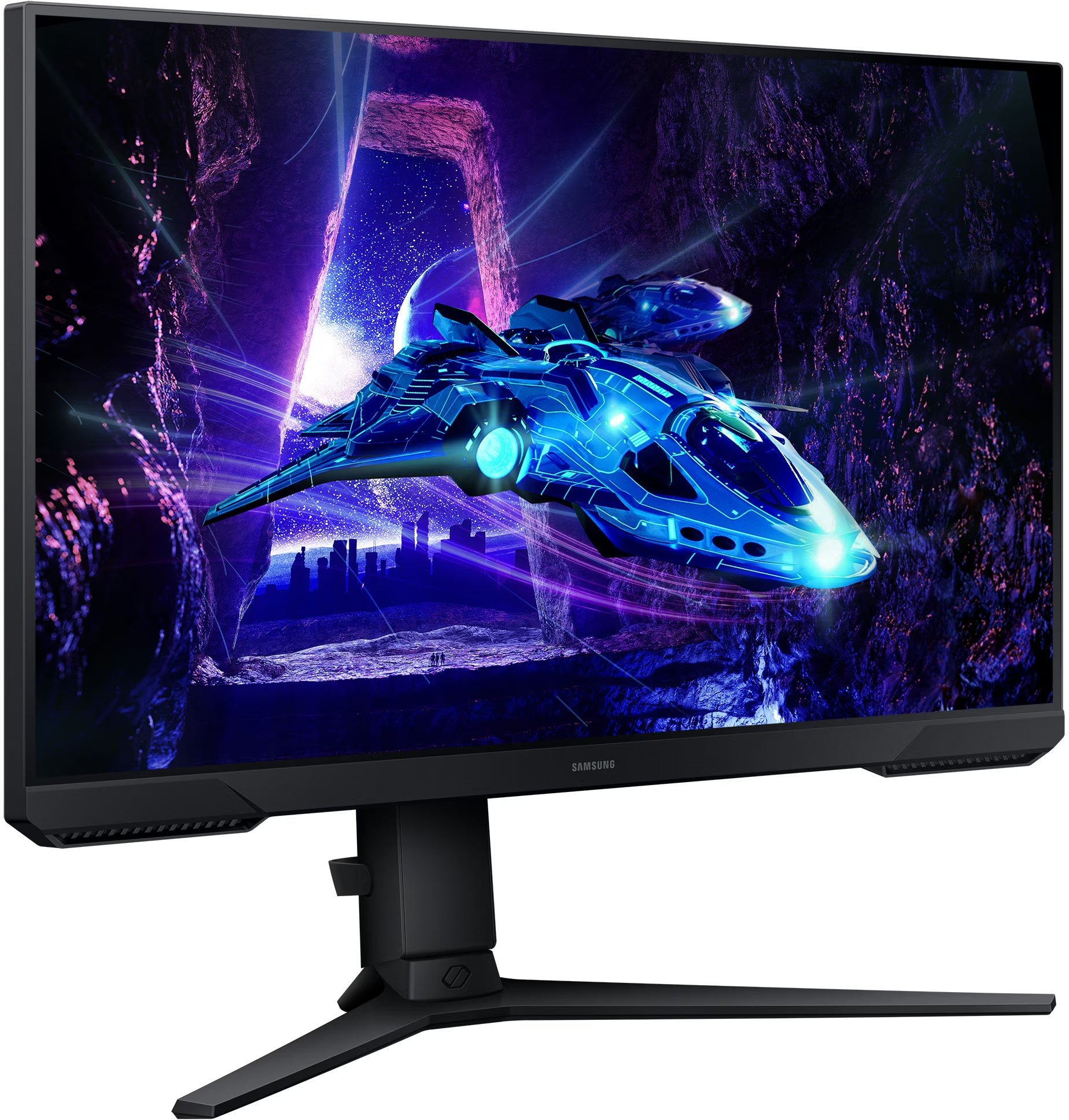 Odyssey G3 G30D 24" Monitor Zwart - Refurbished monitoren -  1920x1080 (Full HD) 