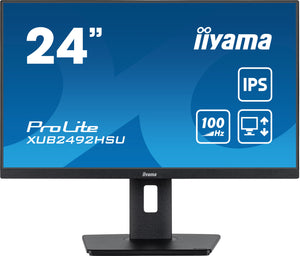 ProLite XUB2492HSU-B6 Zwart 23,8" Full HD monitor