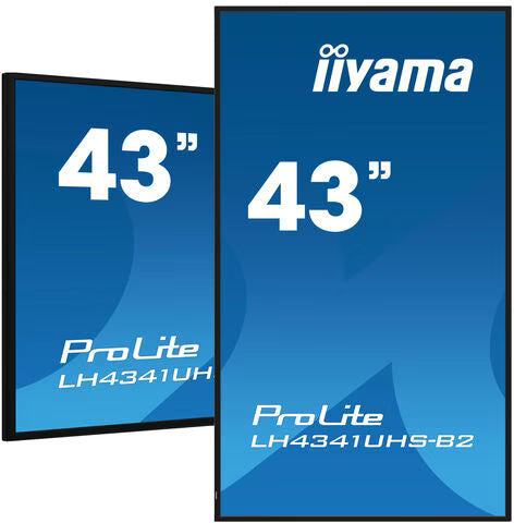 LH4341UHS-B2 Zwart - 43" 4K monitor - Refurbished monitoren -  3840x2160 (4K) 