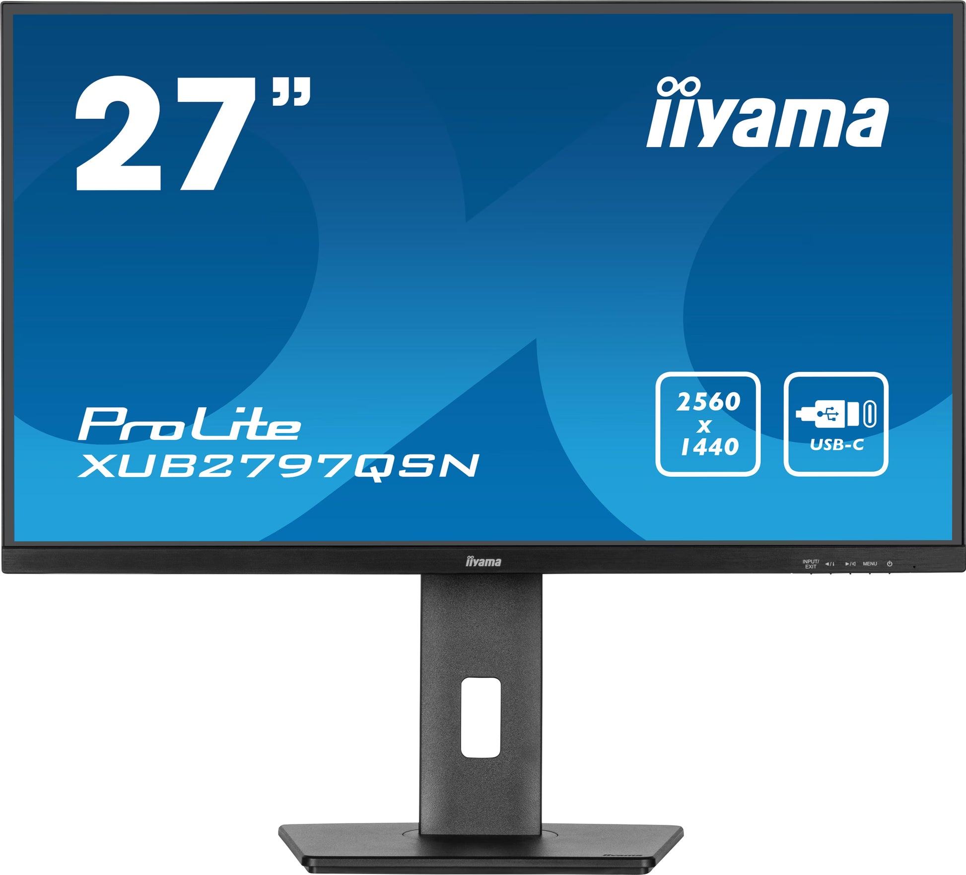 ProLite XUB2797QSN-B2 Zwart | 27" Quad HD monitor - Refurbished monitoren - 2560x1440 (Quad HD)