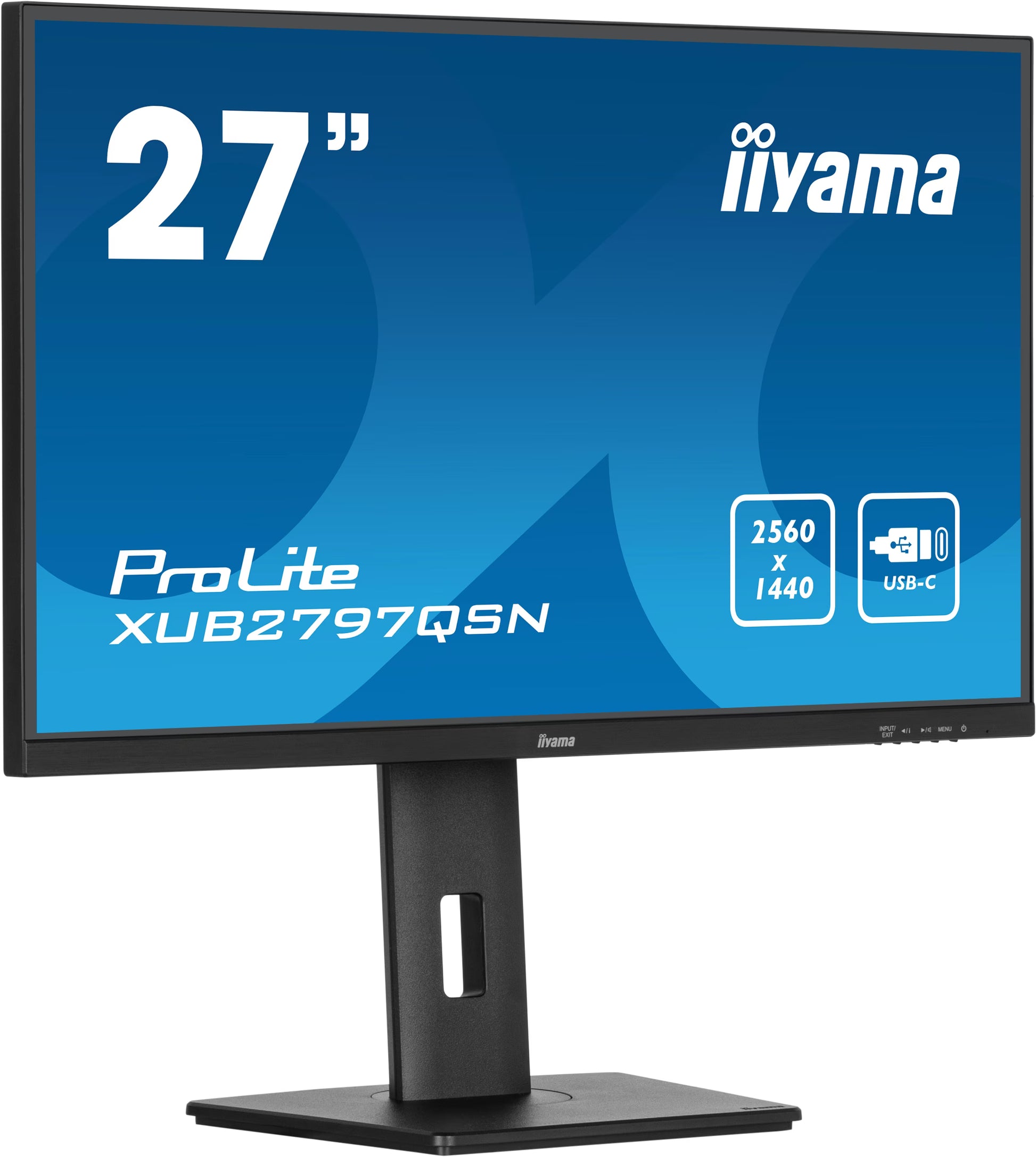 ProLite XUB2797QSN-B2 Zwart | 27" Quad HD monitor - Refurbished monitoren - 2560x1440 (Quad HD)