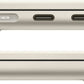 MacBook Air 2025 (Belgisch Toetsenbord) 15" | 16GB | 256GB | M4 10-Core | GPU M4 10-Core (Beige)