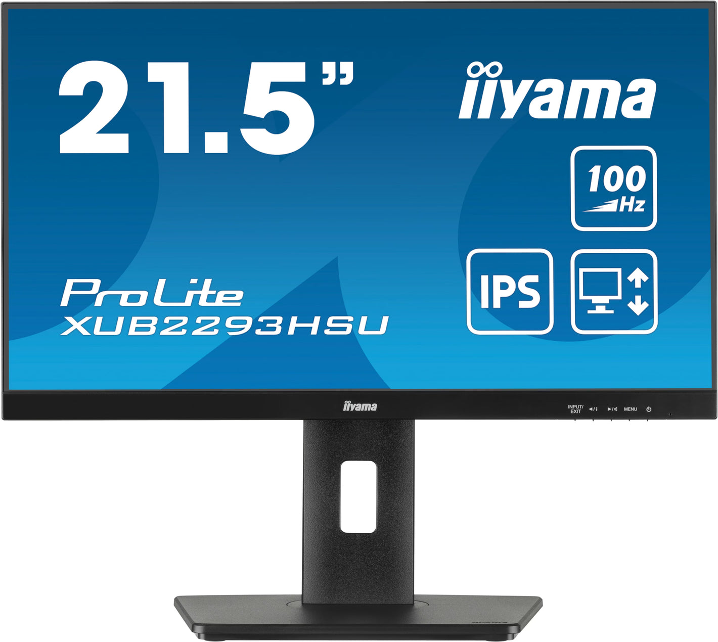 ProLite XUB2293HSU-B7 Zwart 21,5" Full HD monitor
