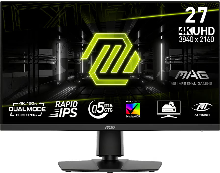 MAG 272URDF E16 Zwart - Refurbished monitoren -  3840x2160 (4K) 