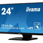 ProLite T2454MSC-B1AG Zwart - 24" touchscreen monitor