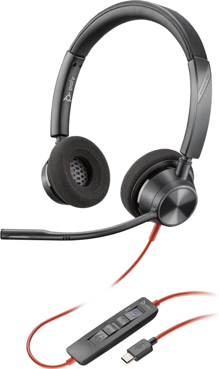 Poly blackwire 3320 stereo USB-C