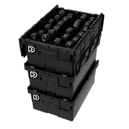 Pro Box DD-25. Silent Disco box pro set met Storage Box