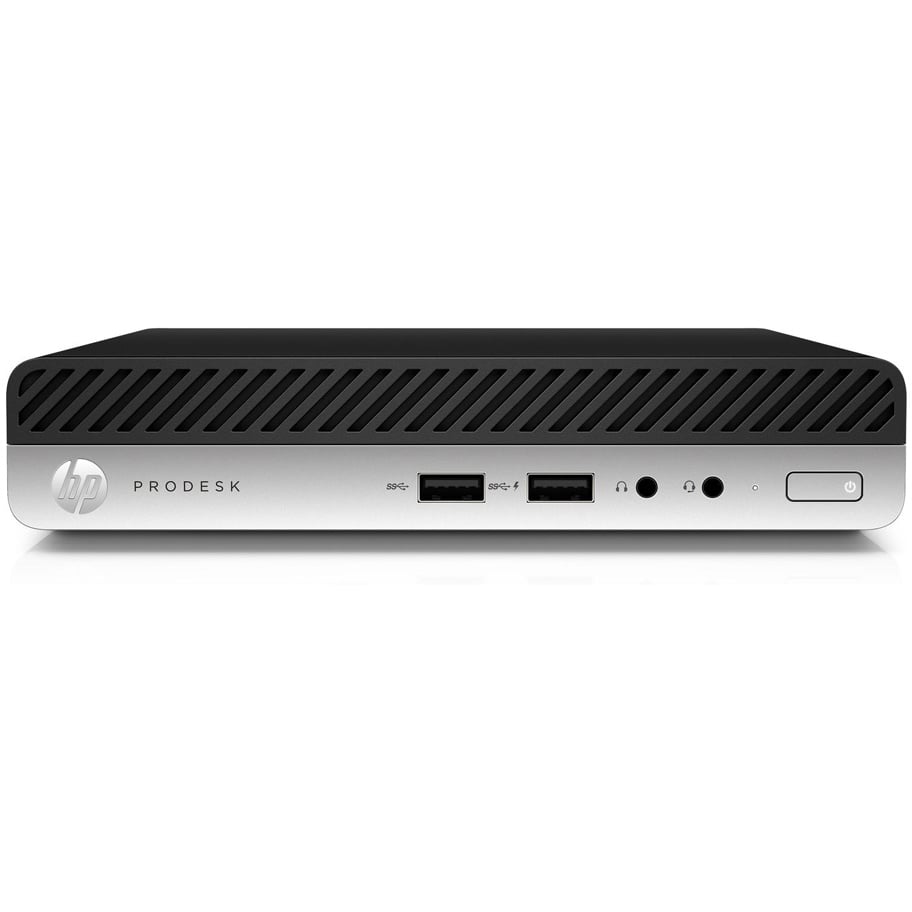 ProDesk 400 G4 Mini PC | 8GB | 256GB SSD | i3-8100T - Refurbished desktops - Intel Core i3 - 256GB SSD - Windows 11 Pro