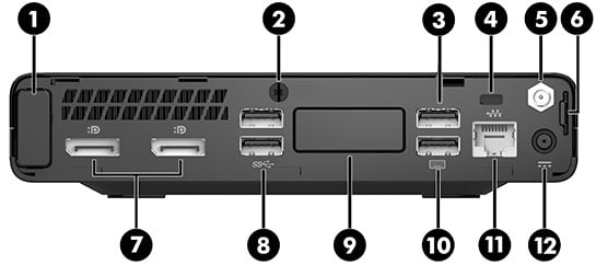 ProDesk 400 G4 Mini PC | 8GB | 256GB SSD | i3-8100T - Refurbished desktops - Intel Core i3 - 256GB SSD - Windows 11 Pro