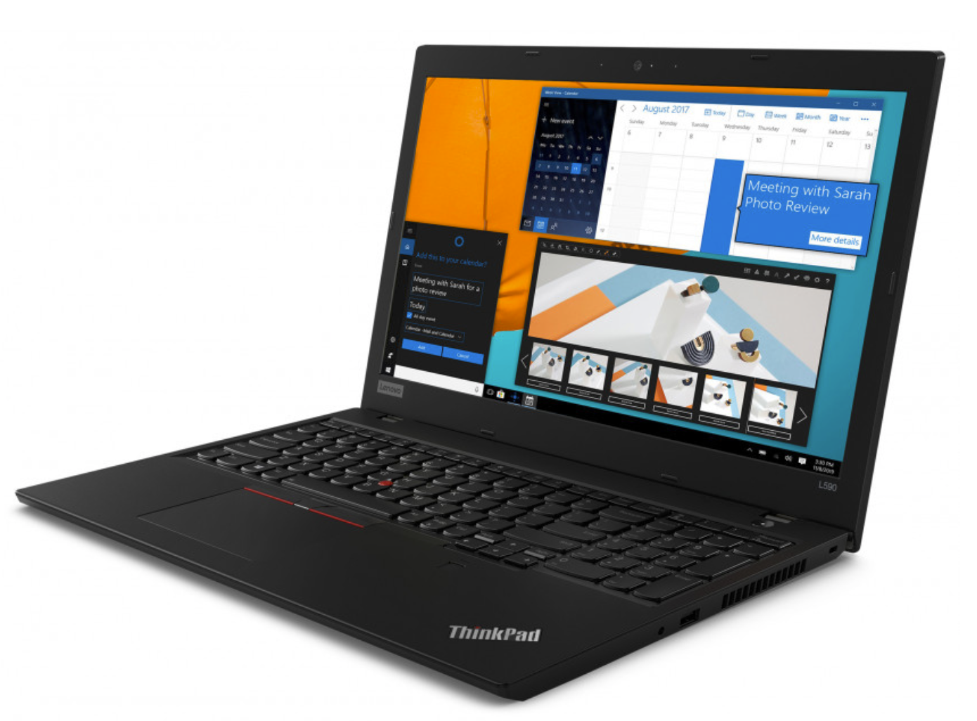 ThinkPad L590 15,6" | 8GB | 256GB SSD | i5-8265U - Refurbished 15 inch laptops - Intel Core i5 - 256GB SSD - 1920x1080 (Full HD) - Windows 11 Pro