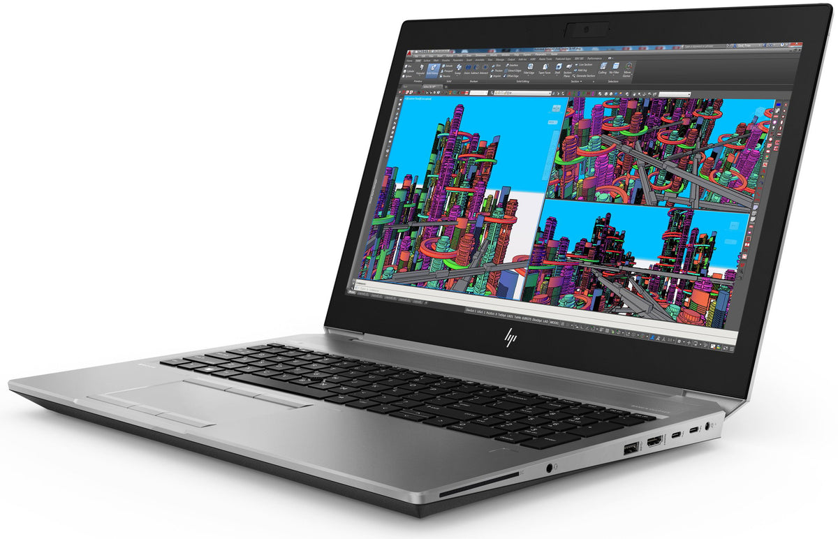 ZBook 15 G5 15,6" | 16GB | 256GB SSD | i7-8750H | Quadro P2000 - Refurbished 15 inch laptops - Intel Core i7 - 256GB SSD - 1920x1080 (Full HD) - Windows 11 Pro
