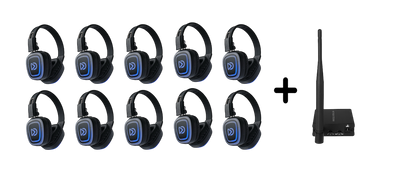 10x type FD Headsets + Premium T70 zender